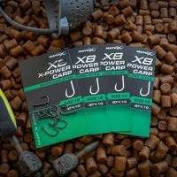 Matrix X8 X-Power Carp Barbless Eyed Hooks